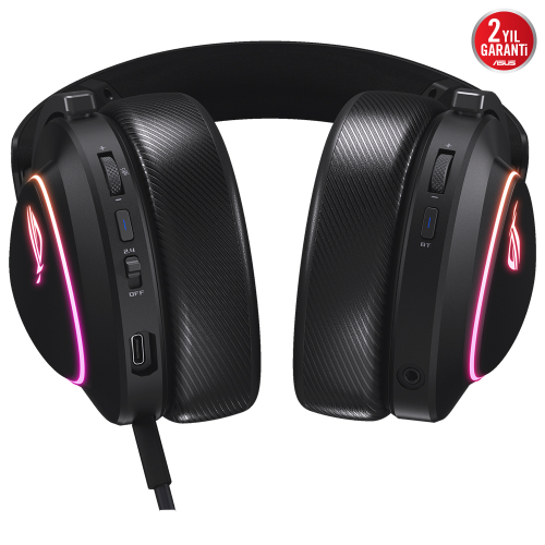 ASUS ROG Delta II Wireless 2.4GHz/Bluetooth Kablosuz Siyah Gaming (Oyuncu) Kulaklık