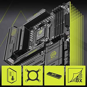 MSI MAG X870E TOMAHAWK WIFI AM5 DDR5 8400MHZ(OC) USB4 4x M.2 HDMI 2X DP 5G ATX Gaming (Oyuncu) Anakart