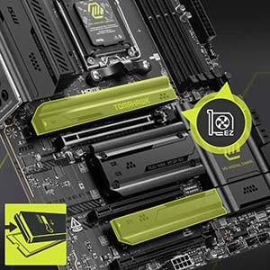 MSI MAG X870E TOMAHAWK WIFI AM5 DDR5 8400MHZ(OC) USB4 4x M.2 HDMI 2X DP 5G ATX Gaming (Oyuncu) Anakart