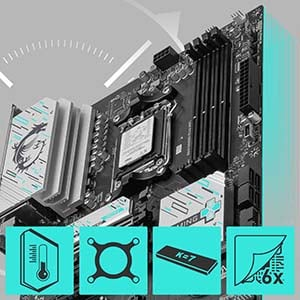 MSI B840 GAMING PLUS WIFI AM5 DDR5 8000(OC)Mhz ATX Gaming (Oyuncu) Anakart