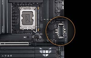 ASUS TUF B860M-PLUS Intel B860 Soket 1851 DDR5 8800+(OC)MHz mATX Gaming Anakart