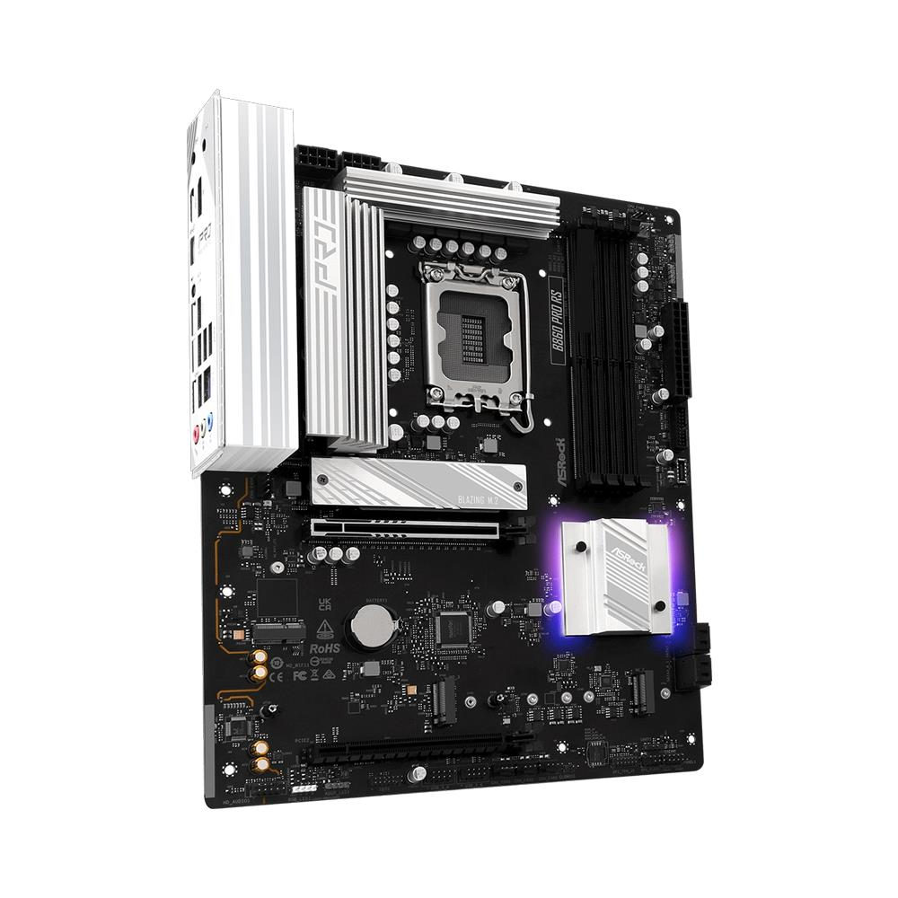 Asrock B860 Pro RS LGA1851 DDR5 8666MHz+(OC) ATX Gaming (Oyuncu) Anakart