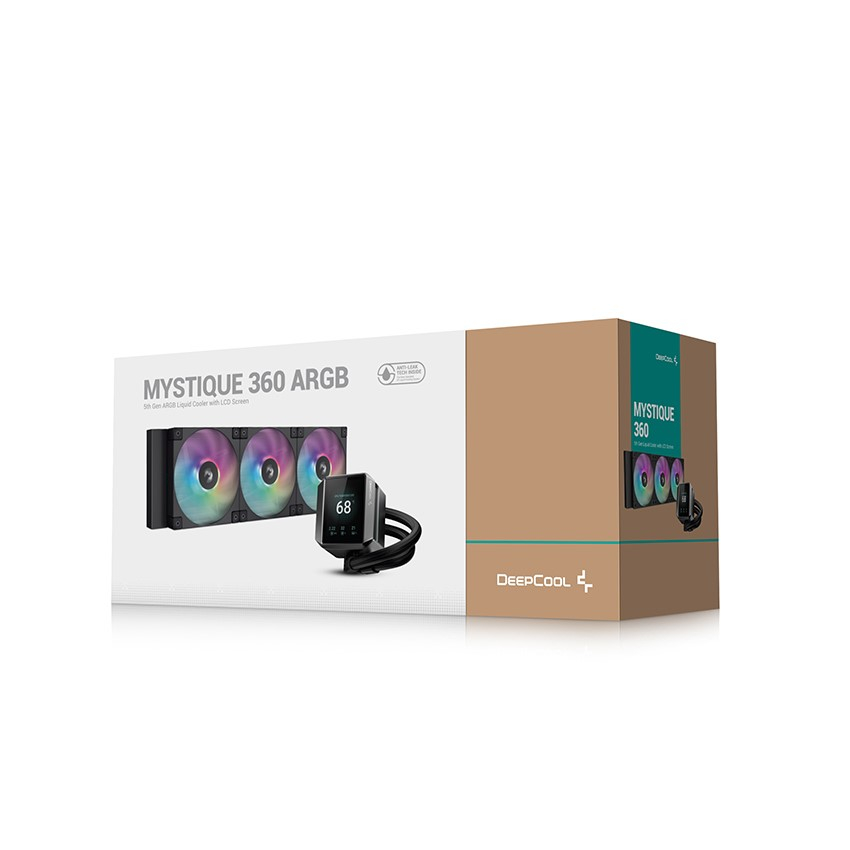 DeepCool Mystique 360mm ARGB Siyah İşlemci Sıvı Soğutucu