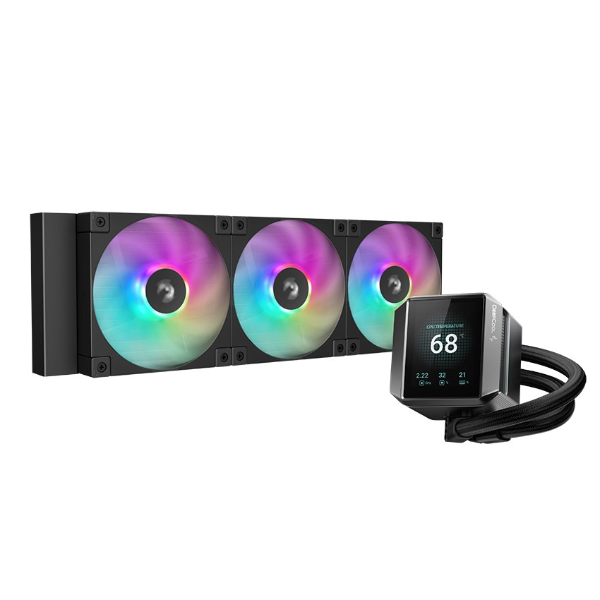 DeepCool Mystique 360mm ARGB Siyah İşlemci Sıvı Soğutucu