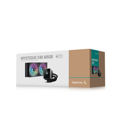 DeepCool Mystique 240mm ARGB Siyah İşlemci Sıvı Soğutucu