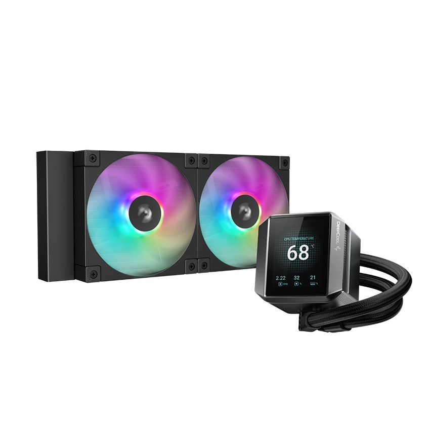 DeepCool Mystique 240mm ARGB Siyah İşlemci Sıvı Soğutucu