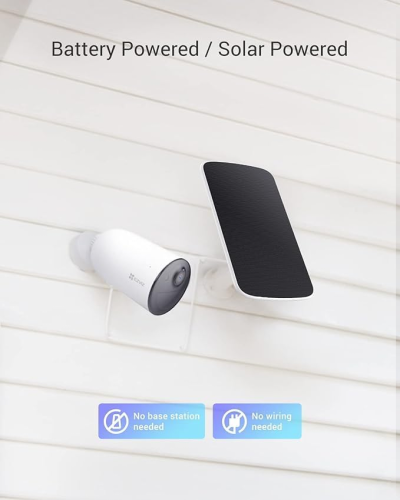 Ezviz CS-CB3/SP Bullet Full HD 2 MP Güneş Enerjili Gece Görüşlü Wi-Fi Güvenlik Kamerası