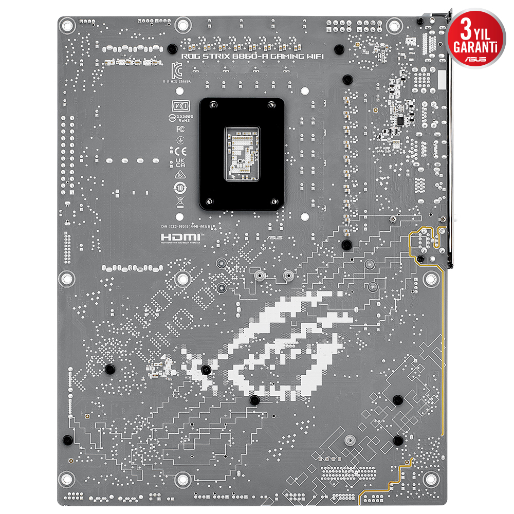 ASUS ROG STRIX B860-A GAMING WIFI Intel B860 Soket 1851 DDR5 8600+(OC)MHz ATX Gaming (Oyuncu) Anakart