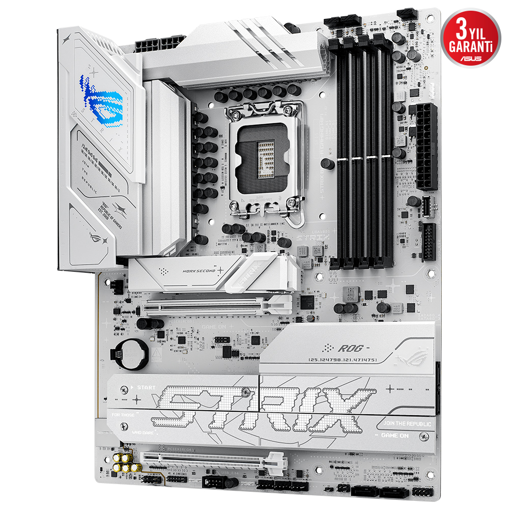 ASUS ROG STRIX B860-A GAMING WIFI Intel B860 Soket 1851 DDR5 8600+(OC)MHz ATX Gaming (Oyuncu) Anakart