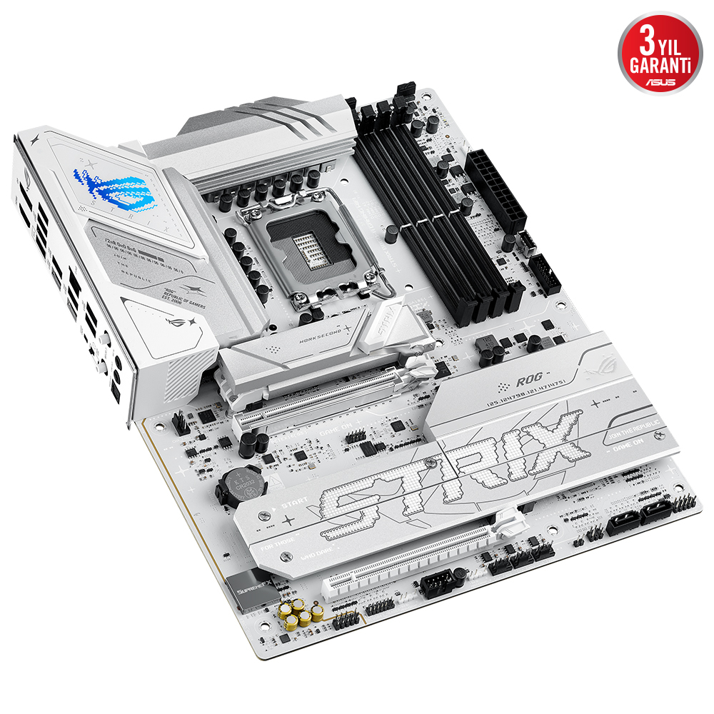ASUS ROG STRIX B860-A GAMING WIFI Intel B860 Soket 1851 DDR5 8600+(OC)MHz ATX Gaming (Oyuncu) Anakart