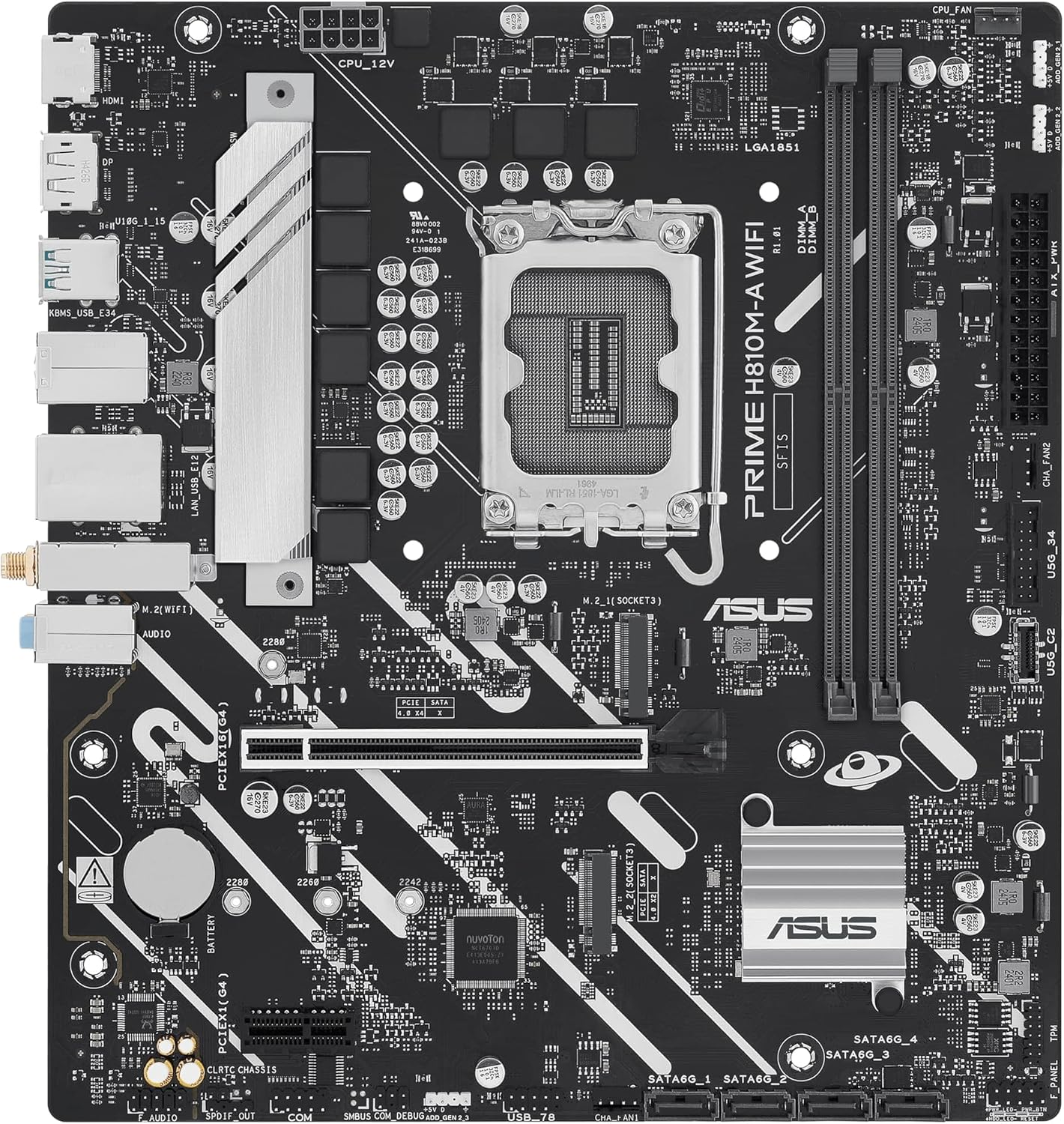 ASUS Prime H810M-A WIFI Gaming Anakart
