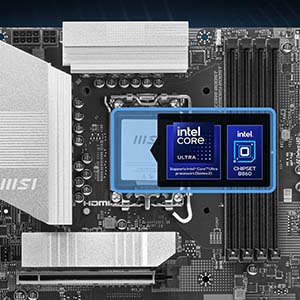 MSI PRO B860-P Intel B860 Soket 1851 DDR5 8800+(OC)MHz ATX Gaming (Oyuncu) Anakart