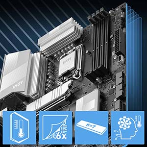 MSI PRO B860-P Intel B860 Soket 1851 DDR5 8800+(OC)MHz ATX Gaming (Oyuncu) Anakart