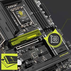 MSI MAG B860 TOMAHAWK WIFI Intel B860 Soket 1851 DDR5 9200+(OC)MHz ATX Gaming (Oyuncu) Anakart