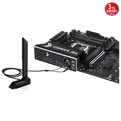 ASUS Tuf Gaming B650E-E WIFI AMD AM5 B650 Soket DDR5 8000MHz ATX Gaming (Oyuncu) Anakart