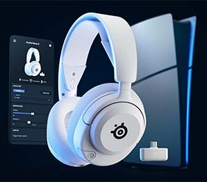 SteelSeries Arctis Nova 5P Beyaz SSH61674 Wireless Gaming (Oyuncu) Kulaklığı