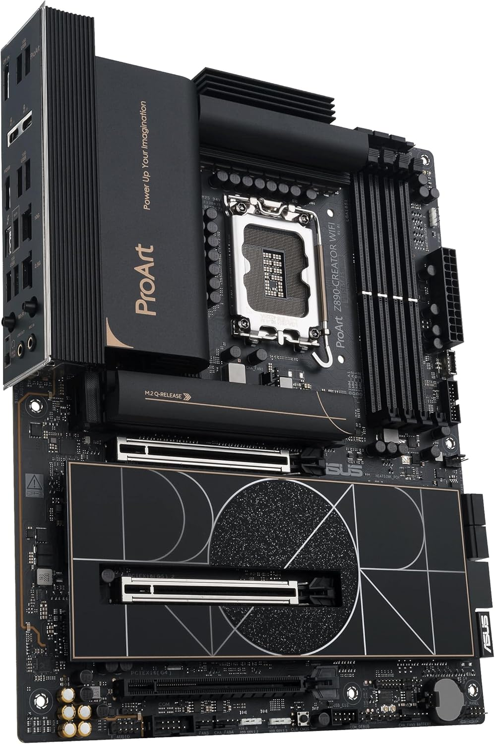 ASUS PROART Z890-CREATOR WIFI  Intel LGA1851 Z890 DDR5 9066+MHz(OC) ATX Gaming Anakart