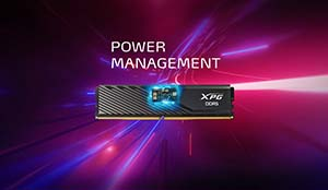 XPG Lancer Blade Black 16GB (1x16) DDR5 6000MHz CL48 Gaming Ram