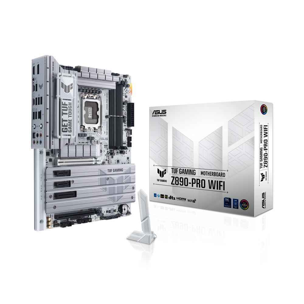 ASUS TUF GAMING Z890-PRO WIFI Intel LGA1851 Z890 DDR5 9066+MHz(OC) ATX Gaming Anakart