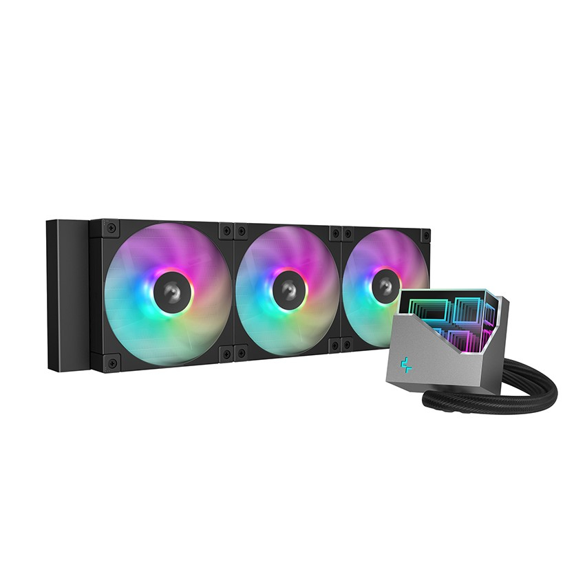 DeepCool LT360-ARGB 360mm Siyah İşlemci Sıvı Soğutucu