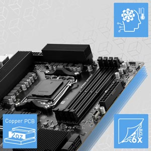 MSI PRO B650-S WIFI AMD B650 Soket AM5 DDR5 7200MHZ(OC) ATX Gaming (Oyuncu) Anakart