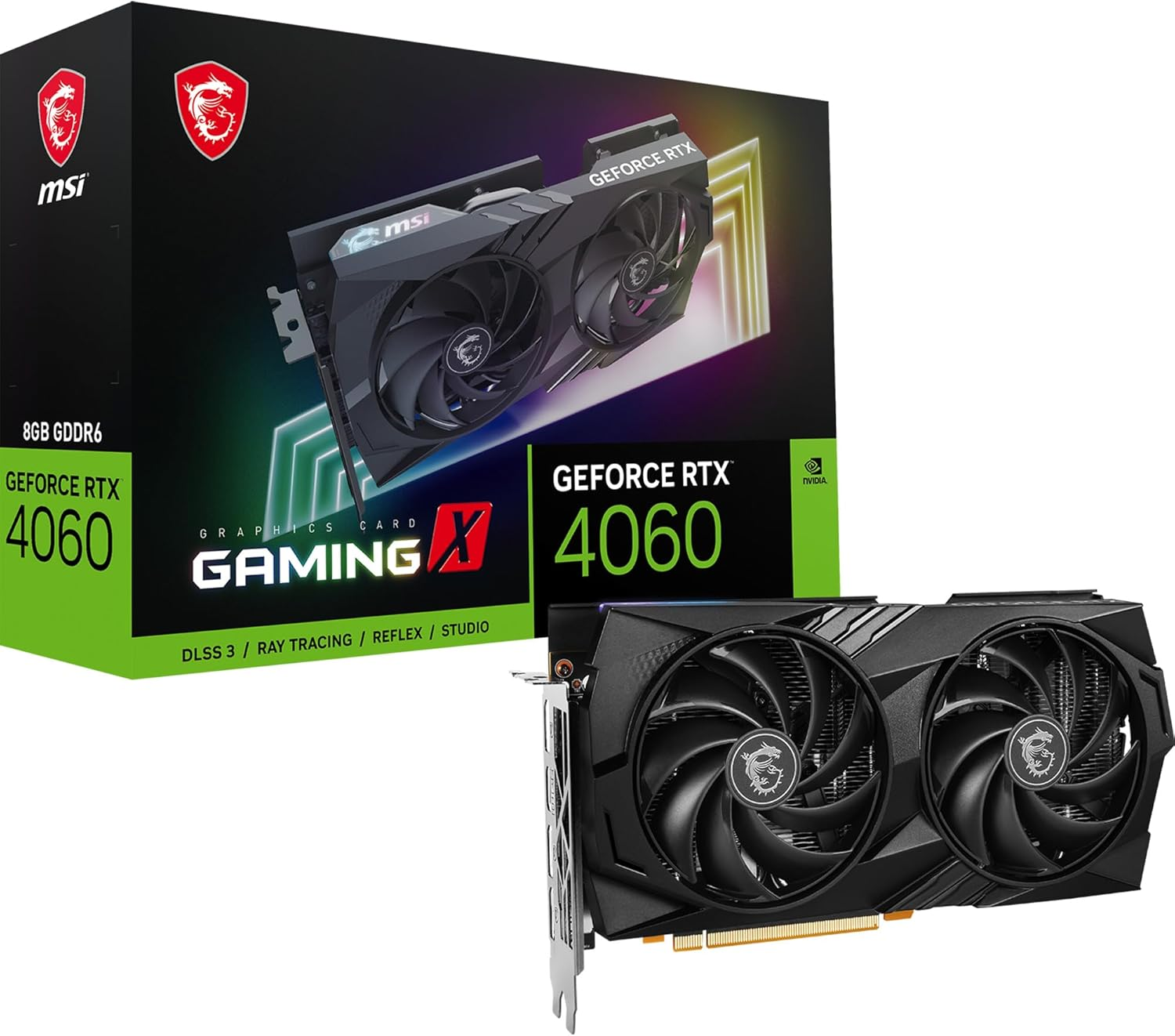 MSI GeForce 4060 GAMING X 8G Ekran Kartı