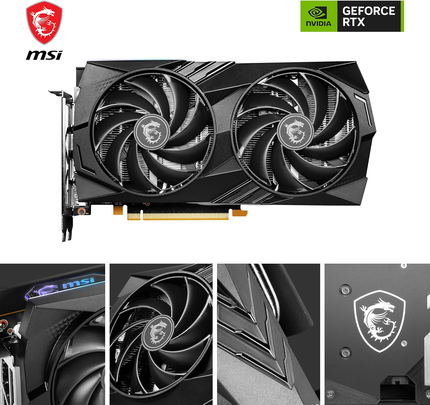MSI GeForce 4060 GAMING X 8G Ekran Kartı