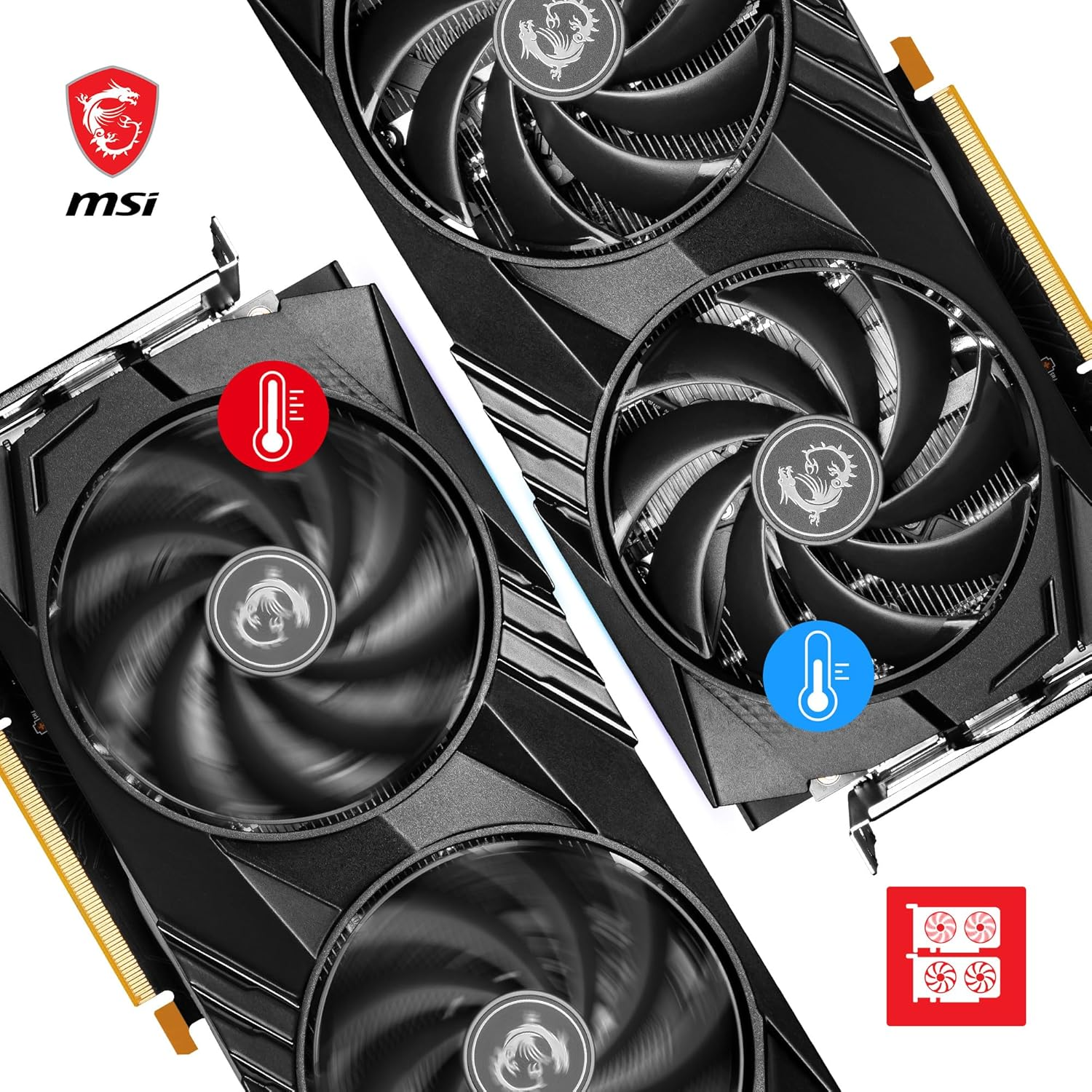 MSI GeForce 4060 GAMING X 8G Ekran Kartı