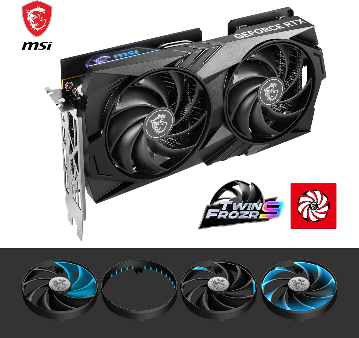 MSI GeForce 4060 GAMING X 8G Ekran Kartı