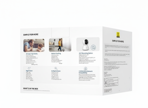 Baseus Security P1 Indoor 3k Wi-Fi Güvenlik Kamerası 