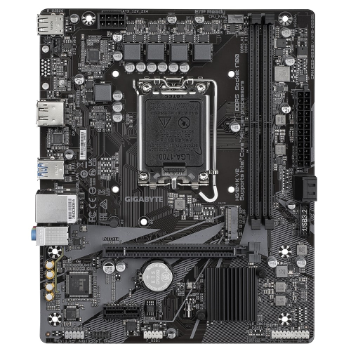 Gigabyte H610M K V2 Intel H610 Soket 1700 DDR5 4800MHz mATX Gaming (Oyuncu) Anakart