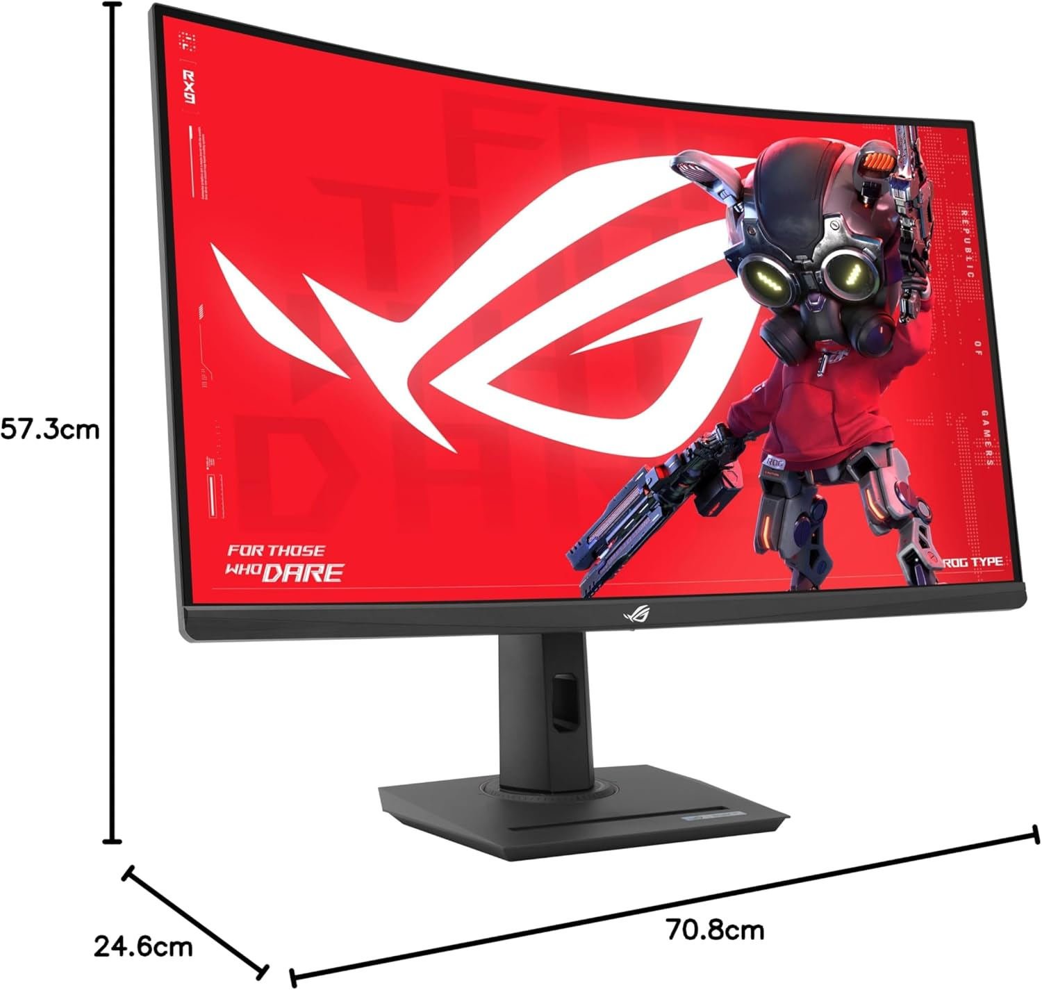 ASUS ROG Strix XG32WCMS 27″ 280Hz 1ms QHD Adaptive-Sync VA Gaming (Oyuncu)  Monitör