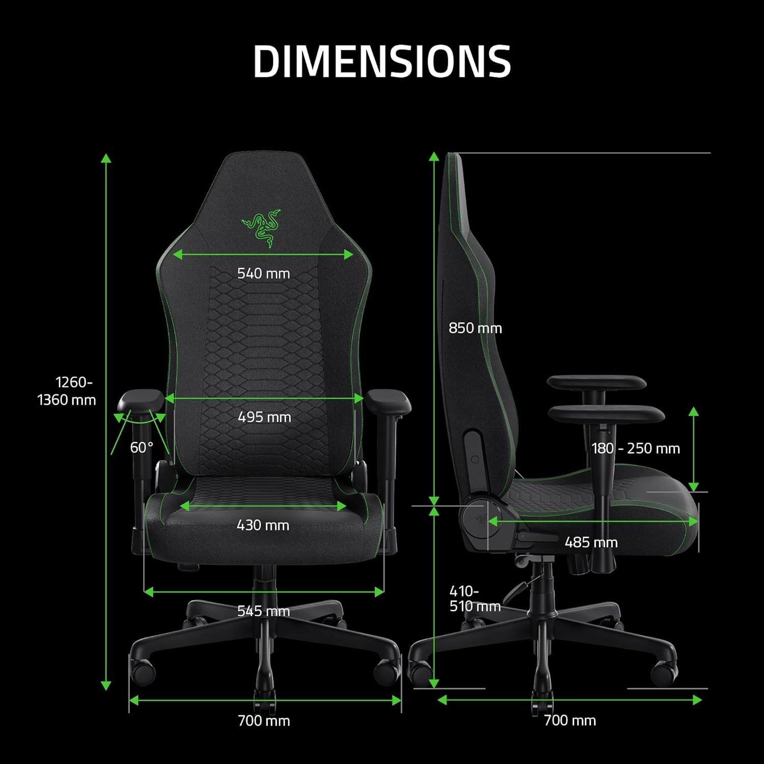 Razer İskur V2 X Oyuncu Koltuğu - RZ38-05310100-R3G1