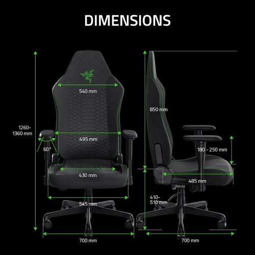 Razer İskur V2 X Oyuncu Koltuğu - RZ38-05310100-R3G1
