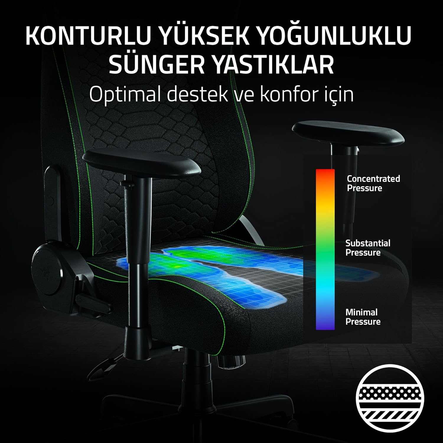 Razer İskur V2 X Oyuncu Koltuğu - RZ38-05310100-R3G1