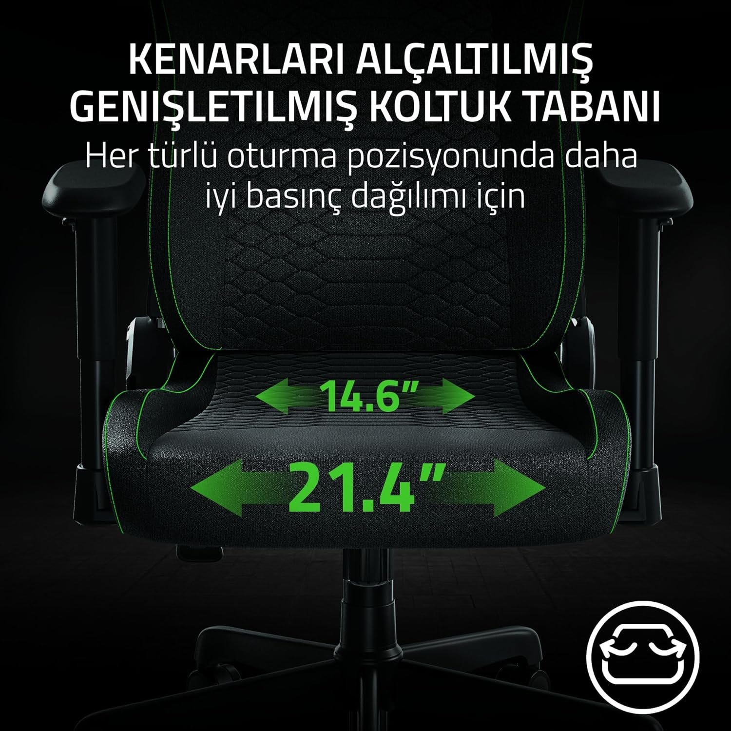 Razer İskur V2 X Oyuncu Koltuğu - RZ38-05310100-R3G1