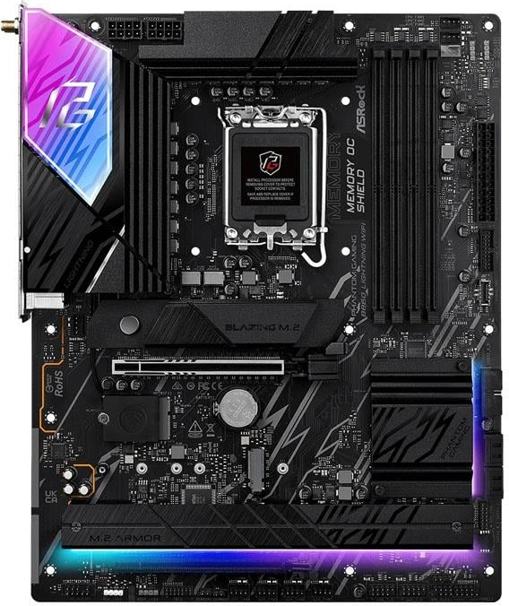 Asrock B860 Lightning WiFi LGA1851 DDR5 8933MHz+(OC) ATX Gaming (Oyuncu) Anakart