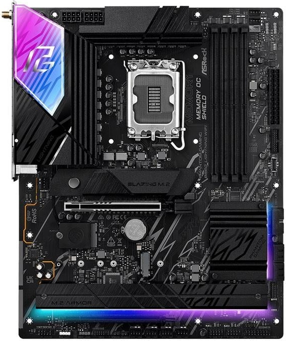 Asrock B860 Lightning WiFi LGA1851 DDR5 8933MHz+(OC) ATX Gaming (Oyuncu) Anakart