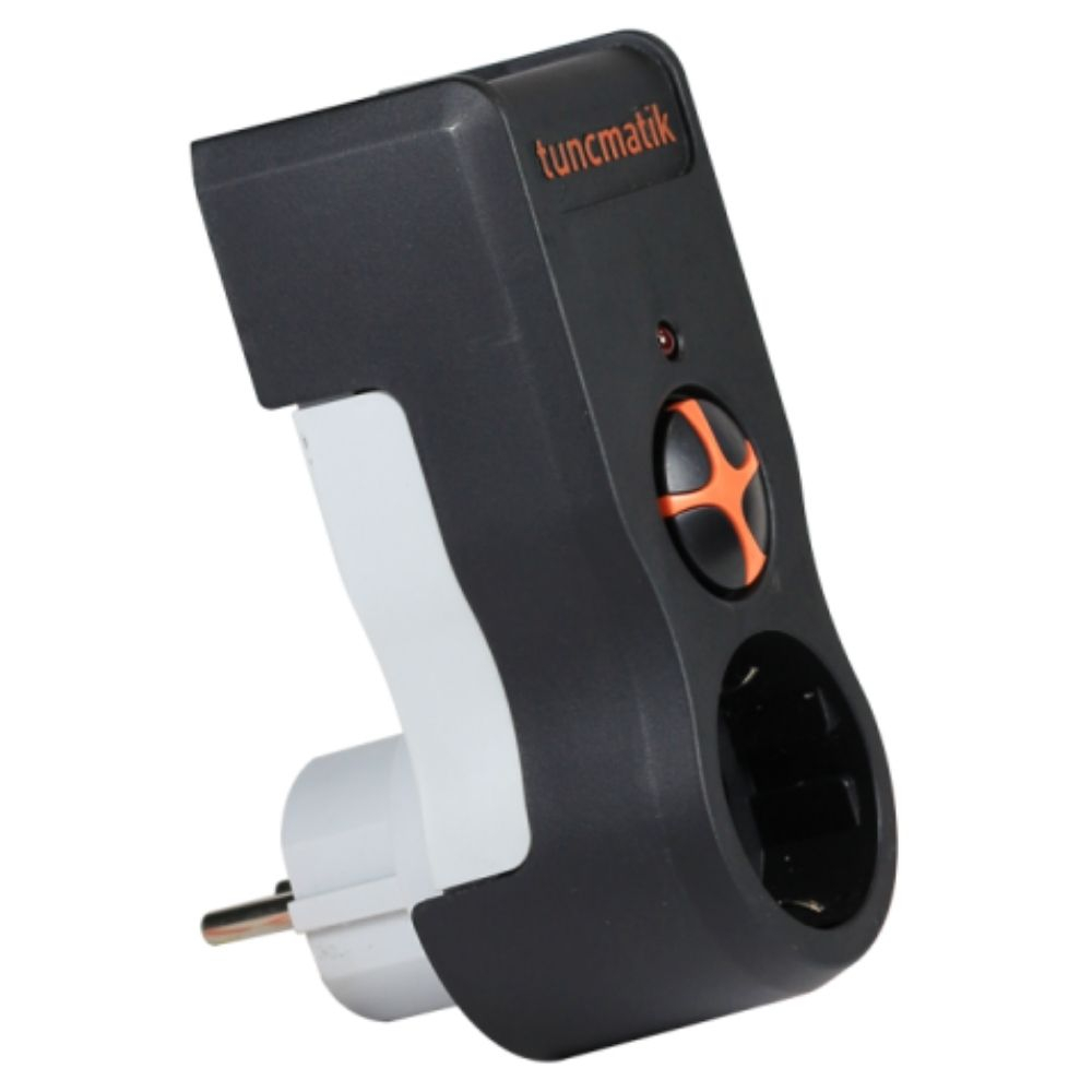 Tunçmatik Powersurge 1050 Joule 1`li Siyah