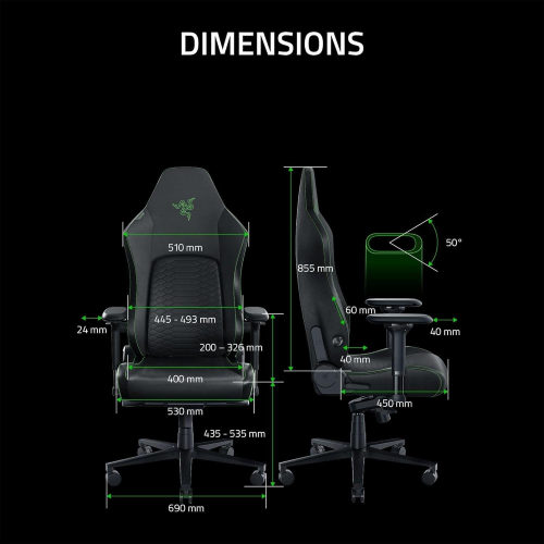 Razer Iskur V2 Oyuncu Koltuğu - RZ38-04900100-R3G1