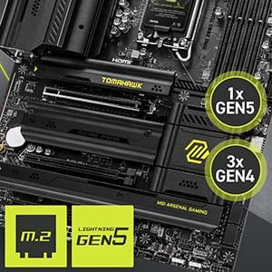 MSI MAG Z890 Tomahawk WIFI DDR5 Soket 1851 9200MHz ATX Gaming Anakart