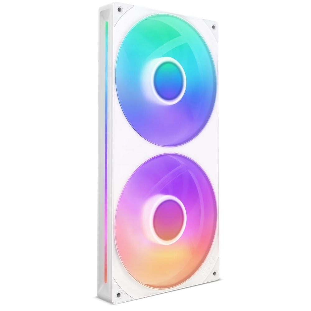 NZXT F280 RGB RF-U28HF-W1 280mm Beyaz Kasa Fanı