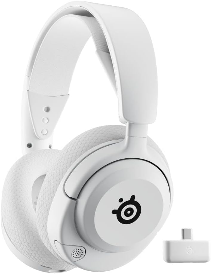 SteelSeries Arctis Nova 5 Beyaz Wireless Gaming Kulaklığı