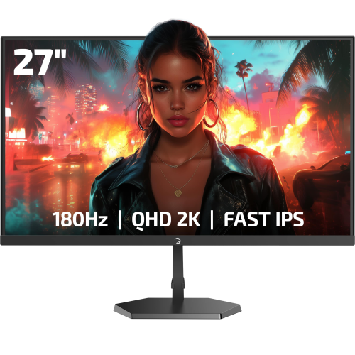KULLANILMAYACAK GamePower Kaze Q80 27″ Flat Fast IPS 180Hz 0.5Ms QHD 2K Gaming Monitör (Sıfır Ölü Piksel Garantili)