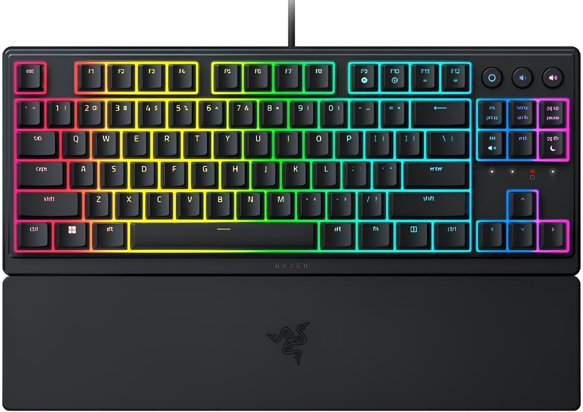 Razer Ornata V3 RZ03-04881700-R3L1 TKL RGB Mecha-Membrane Switch Kablolu Oyuncu Klavyesi
