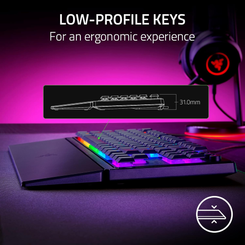 Razer Ornata V3 RZ03-04881700-R3L1 TKL RGB Mecha-Membrane Switch Kablolu Oyuncu Klavyesi