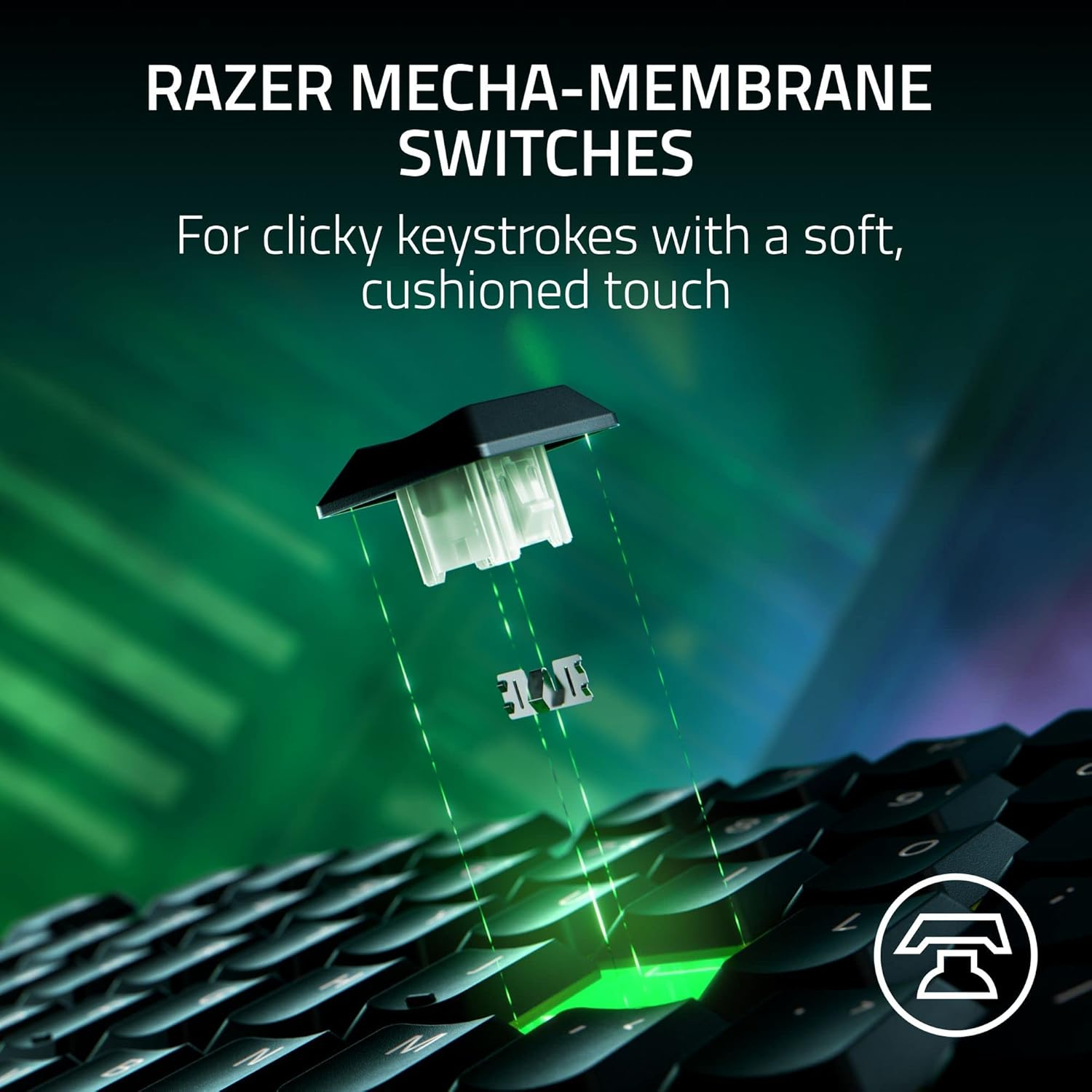 Razer Ornata V3 RZ03-04881700-R3L1 TKL RGB Mecha-Membrane Switch Kablolu Oyuncu Klavyesi