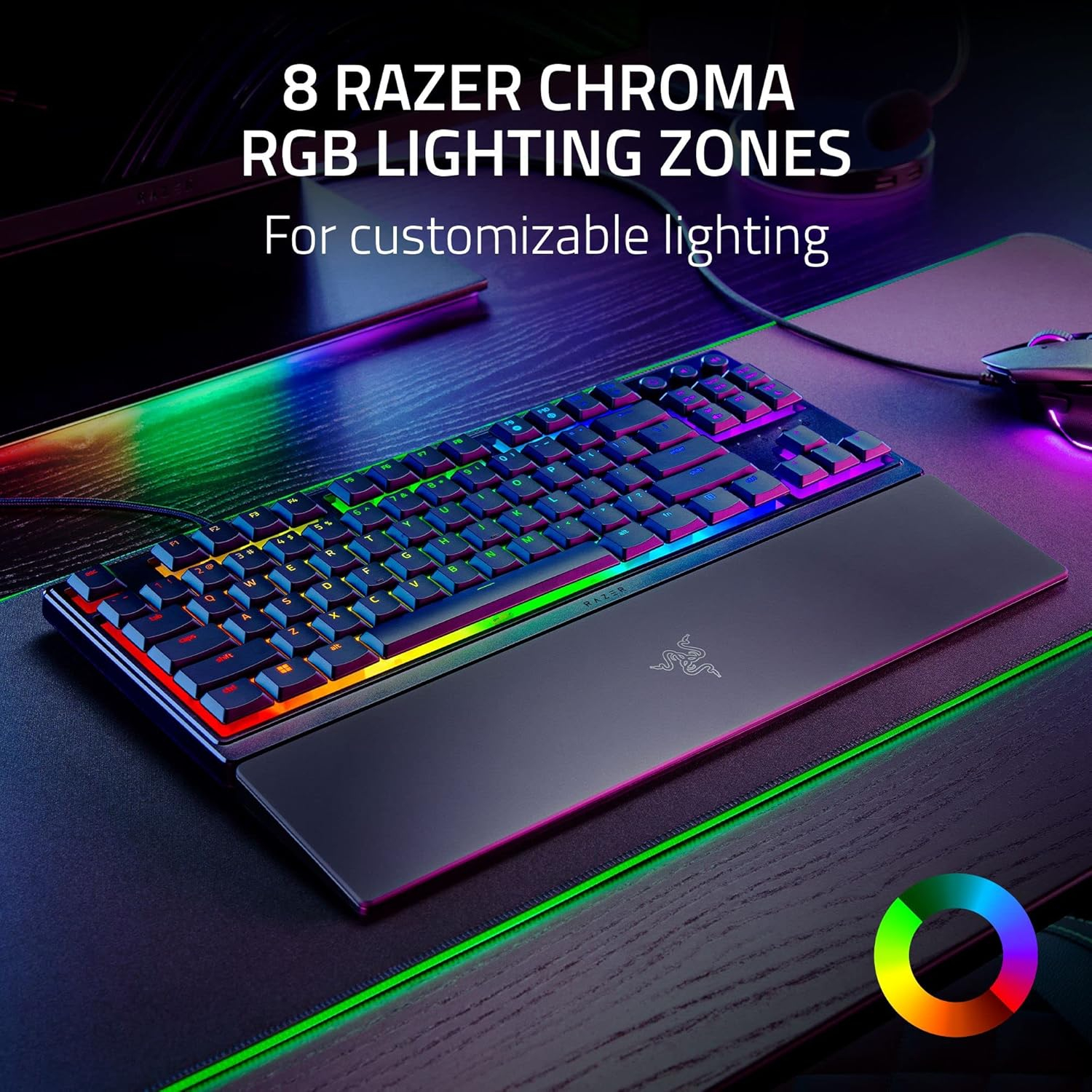 Razer Ornata V3 RZ03-04881700-R3L1 TKL RGB Mecha-Membrane Switch Kablolu Oyuncu Klavyesi