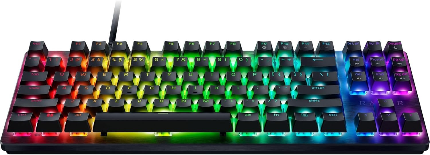 Razer Huntsman V3 X TKL RGB Purple Switch Kablolu Mekanik Oyuncu Klavyesi RZ03-05021800-R3L1