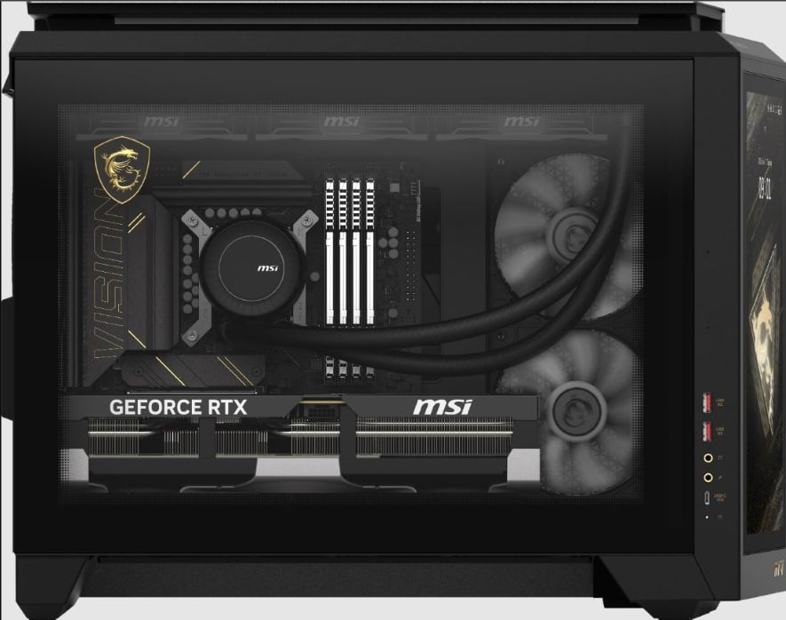 MSI MEG VISION X AI 2NVV7-004EU ULTRA 7 265K 32GB DDR5 2TB SSD RTX 5080 VENTUS 3X 16G W11 GAMING DT PC